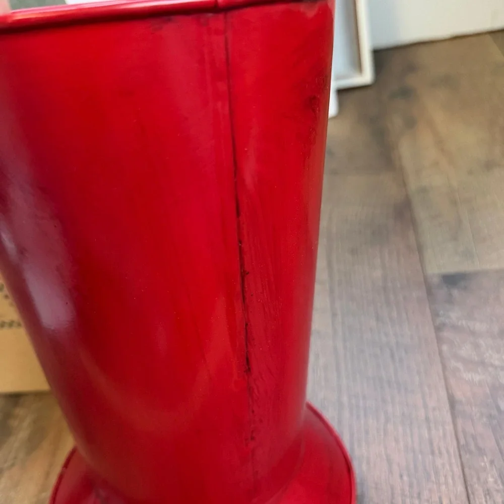 Southern Living at HOME Red Berry‎ Bucket Home Decor OS Red
